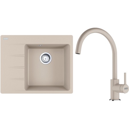 Set Franke G269SA (dřez CNG 611-62 TL/7 Sahara + baterie FC 6018.082 LINA Sahara)