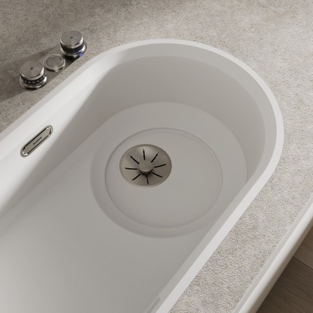 Kuchyňský dřez Blanco Oovalon 700-IF Cloud White