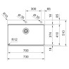 Kuchyňský dřez Franke Box BXX PRO 210/610-70 TL Nerez