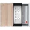 Kuchyňský dřez Franke Kubus 2 KNG PRO 110-52 Bílá-led