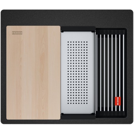 Kuchyňský dřez Franke Kubus 2 KNG PRO 610-53 Onyx