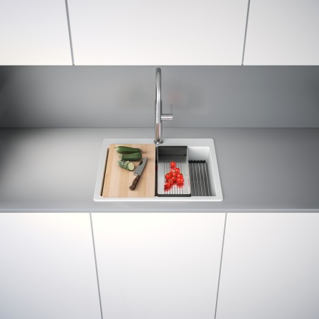 Kuchyňský dřez Franke Kubus 2 KNG PRO 610-53 Šedá břidlice