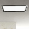 Stropní digestoř Airforce GABRIELLE FL EASY UP IX/A/100 Nerez/podsvícený LED panel