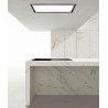 Stropní digestoř Airforce GABRIELLE FL EASY UP IX/A/100 Nerez/podsvícený LED panel