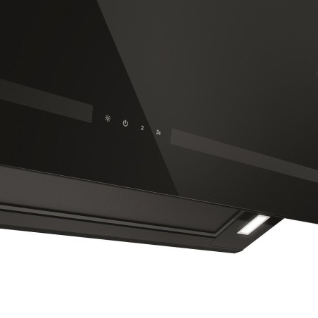 Komínová digestoř Faber TRUE BLACK F80 Černá/černé sklo