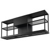 Komínová digestoř Faber MODULAR BK MATT F60 Černá mat