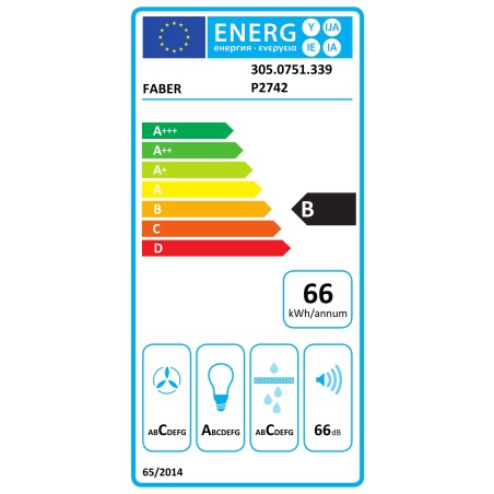 Vestavná digestoř Faber IN-NOVA COMFORT EV8 BK A60 Černá mat
