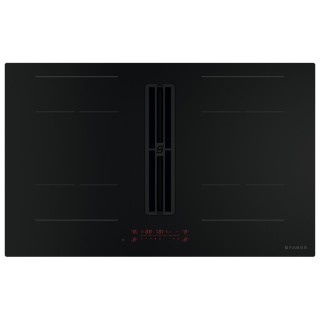 Varná deska s odsáváním Faber GALILEO PURE BLACK A83 Černé sklo mat