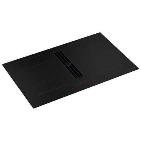 Varná deska s odsáváním Faber GALILEO PURE BLACK A83 Černé sklo mat
