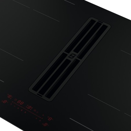 Varná deska s odsáváním Faber GALILEO PURE BLACK A83 Černé sklo mat