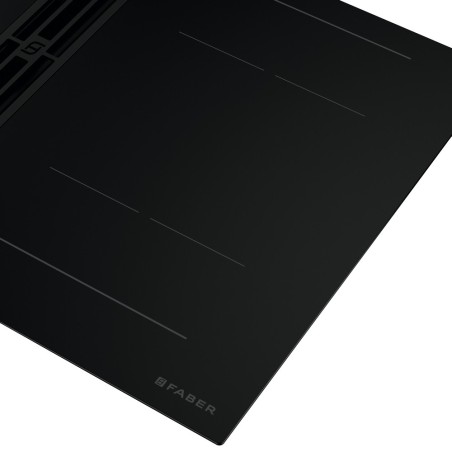 Varná deska s odsáváním Faber GALILEO WIDE A83 Černé sklo mat