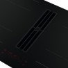 Varná deska s odsáváním Faber GALILEO PURE BLACK F83 Černé sklo mat