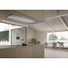 Stropní digestoř s čističkou vzduchu Faber AIR HUB HEAVEN LIGHT PRO X KL A120 Nerez