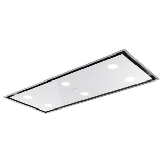 Stropní digestoř Faber HEAVEN BRIGHT G/WH KL A120 Nerez/bílé sklo