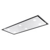 Stropní digestoř Faber HEAVEN BRIGHT G/WH KL A120 Nerez/bílé sklo