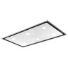 Stropní digestoř Faber HEAVEN BRIGHT G/WH KL A90 Nerez/bílé sklo