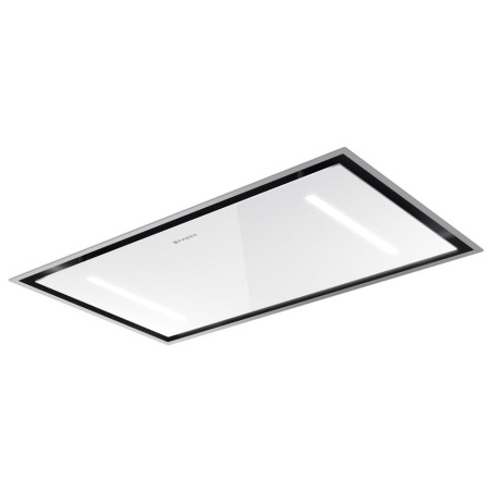 Stropní digestoř Faber HEAVEN DUAL LIGHT G/WH FLAT KL A90 Nerez/bílé sklo