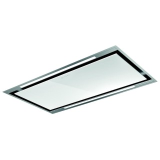Stropní digestoř Faber HEAVEN LIGHT PRO G/WH FLAT KL A90 Nerez/bílé sklo