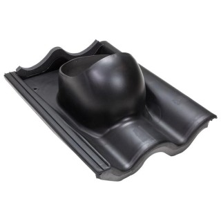 Střešní průchodka Faber 360042 pro tašku beton černá