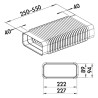 Faber 4043042 F-RBFLEX 1 150 - flexo potrubí ploché (250-550 mm)