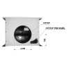 Vnitřní externí ventilační jednotka Faber EVJ M8K, šedá