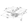 Odsavač par s indukční deskou Franke FSM 7072 4RC R HI Černé sklo
