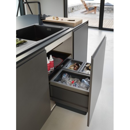 Odpadkový koš Franke FX 60 26-26, 2x 26 l