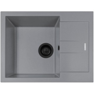 Kuchyňský dřez Sinks Amanda 650 NANO BL Nanogrey N4