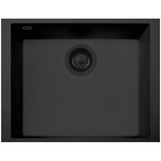 Kuchyňský dřez Sinks Cube 490U NANO BL Nanoblack N6