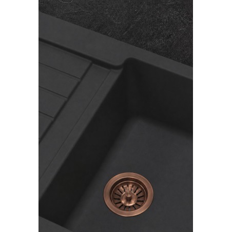 Komponenty pro granitové dřezy Sinks, Měď Antik, pro jednodřezy bez ovladače