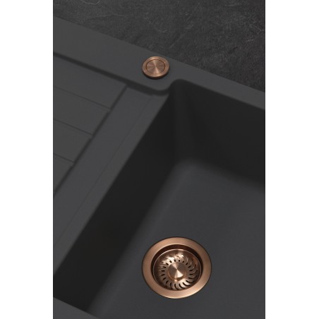 Komponenty pro granitové dřezy Sinks, Měď Modern, pro jednodřezy s ovladačem