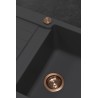 Komponenty pro granitové dřezy Sinks, Měď Modern, pro jednodřezy s ovladačem