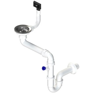 Sifon Sinks SPNS3S 3 1/2" pro nerezové dřezy, s úsporou místa