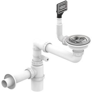 Odtoková souprava Teka 61001407, Helixpro, hranatý přepad