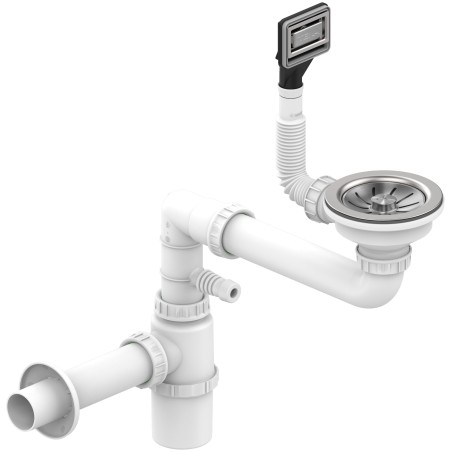 Odtoková souprava Teka 61001407, Helixpro, hranatý přepad