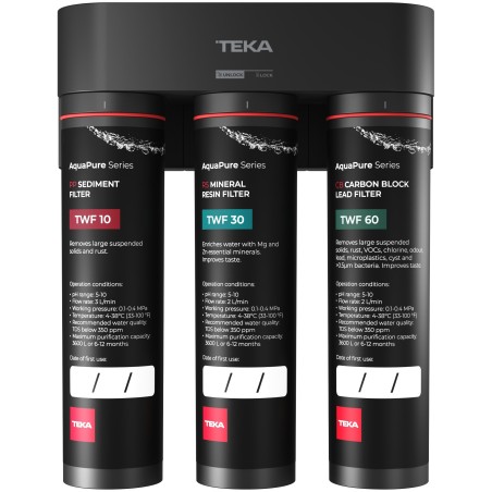 Třístupňový systém filtrace vody Teka TWF 330