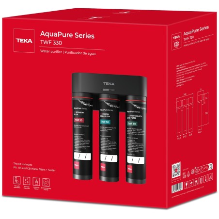 Třístupňový systém filtrace vody Teka TWF 330