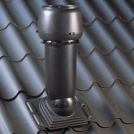 Střešní průchodka Faber 36002D pro profilovaný plech, Antracit