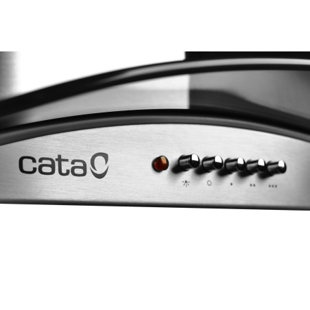 Odsavač par Cata C Glass 600, Nerez / čiré sklo