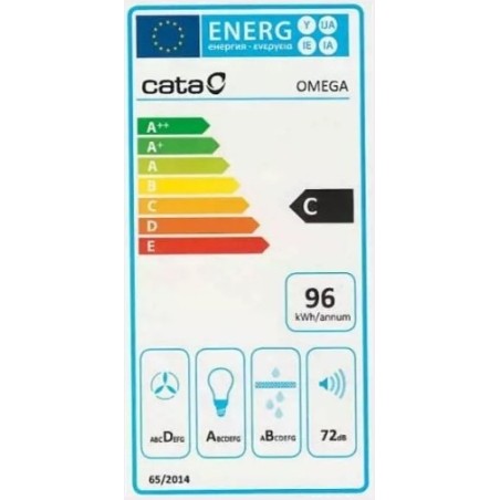 Odsavač par Cata Omega 600, Nerez