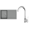 Set StrongSinks S3 (dřez Zala 860 Šedá + baterie Seina Chrom)