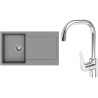 Set StrongSinks S3 (dřez Zala 860 Šedá + baterie Garonne Chrom)