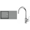 Set StrongSinks S3 (dřez Zala 1000 Šedá + baterie Rhona Chrom)