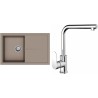 Set StrongSinks S3 (dřez Labe 780 Béžová + baterie Stréva Chrom)
