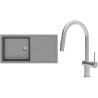 Set StrongSinks S3 (dřez Labe 1000 Šedá + baterie Neris Celonerez)