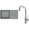 Set StrongSinks S3 (dřez Labe 1000 Šedá + baterie Arda Nerez)