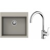 Set StrongSinks S3 (dřez Ipel 560 Béžová + baterie Rhona Chrom)