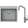 Set StrongSinks S3 (dřez Ipel 560 Šedá + baterie Arda Šedá)