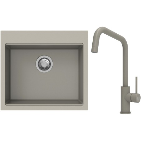 Set StrongSinks S3 (dřez Ipel 560 Béžová + baterie Arda Béžová)