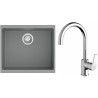 Set StrongSinks S3 (dřez Hron 530 Šedá + baterie Rhona Chrom)
